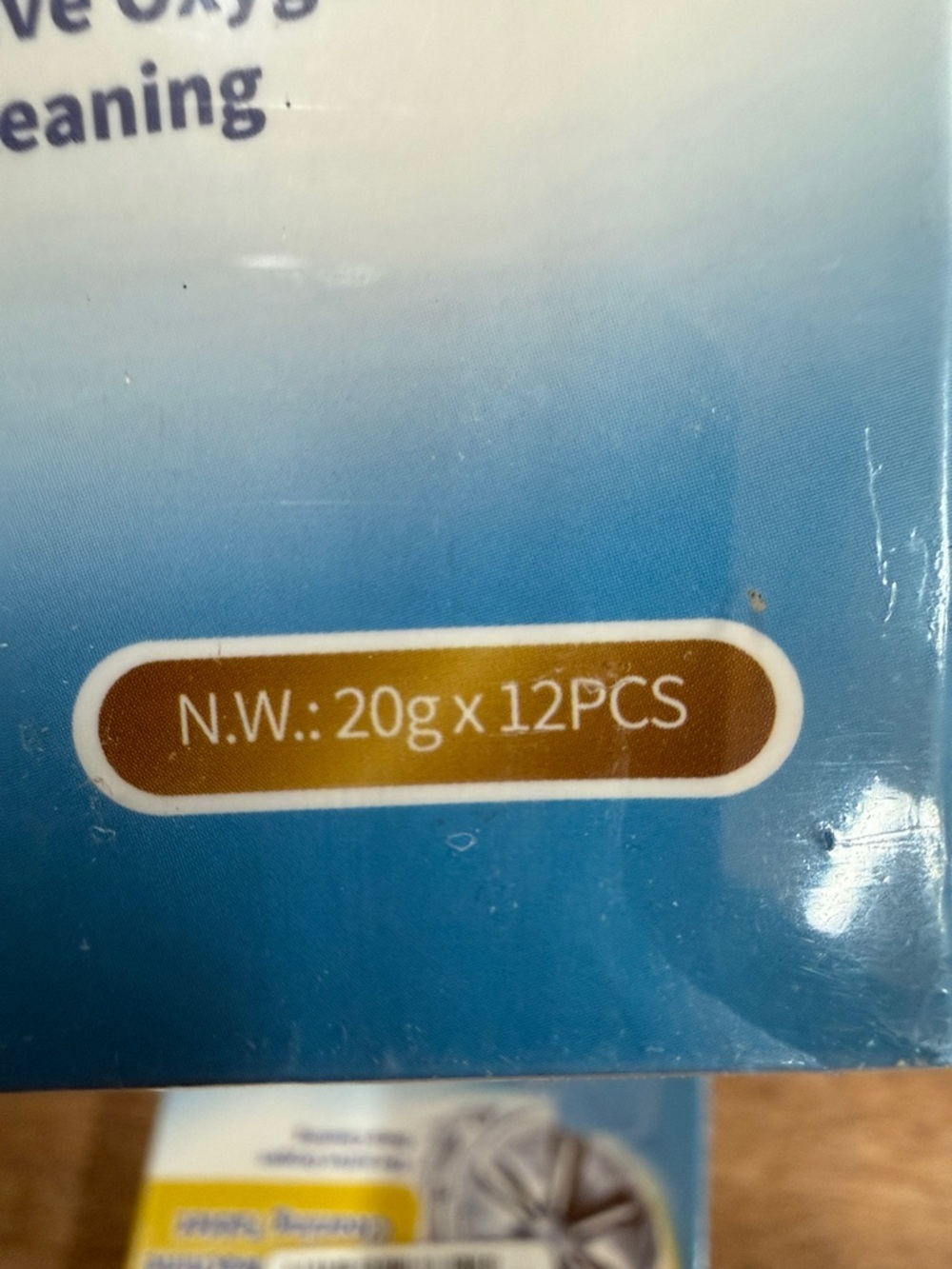5 boxes of 12 Pack-60 total tablets.Blue & White Washing Machine Cleaning Tablet - Picture 3 of 5